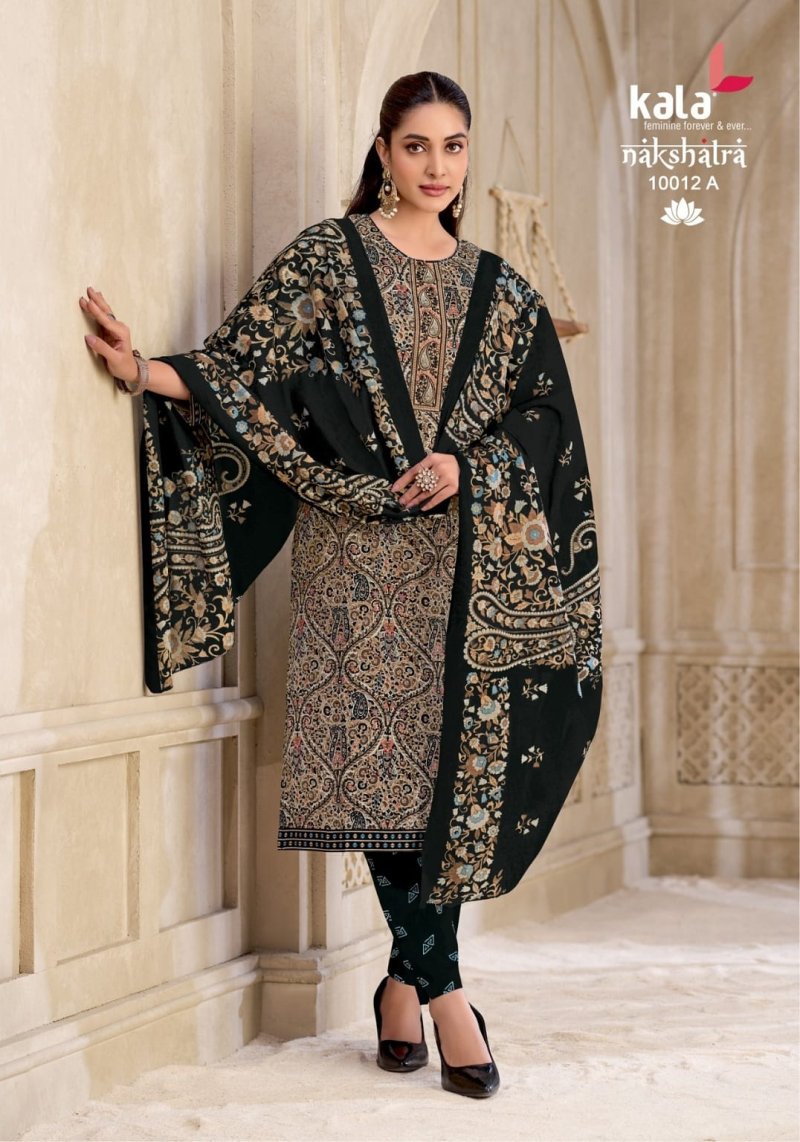 Nakshatra Vol 6 By Kala Cotton Printed Dress Material 